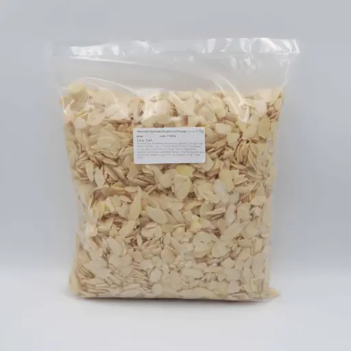Almendra fileteada sin cutícula