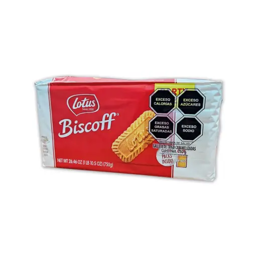 Galleta Lotus biscoff 6 pack 750 gr