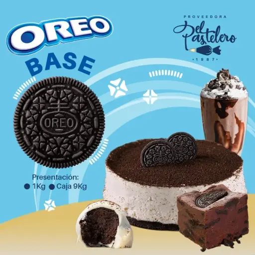 Tapa de galleta Oreo 1kg